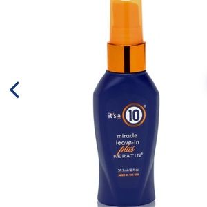 It’s a 10 miracle leave in conditioner plus keratin